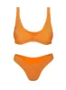 A Kiss Bikini Top Orange sold by Princess Polly