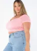 Kimura Top Pink Curve sold by Princess Polly