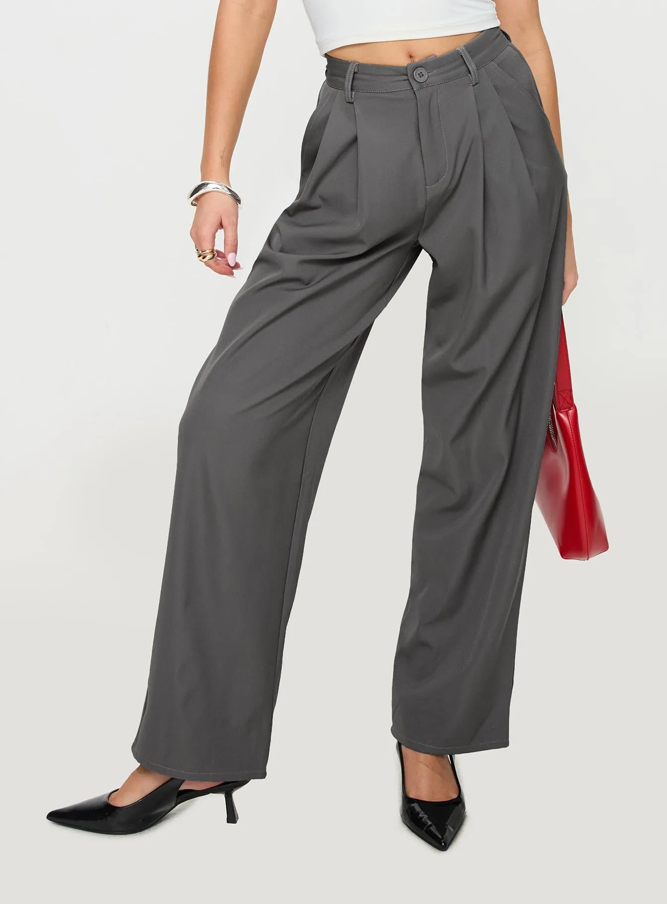 Assume Pants Grey sold by Princess Polly product image thumbnail 2