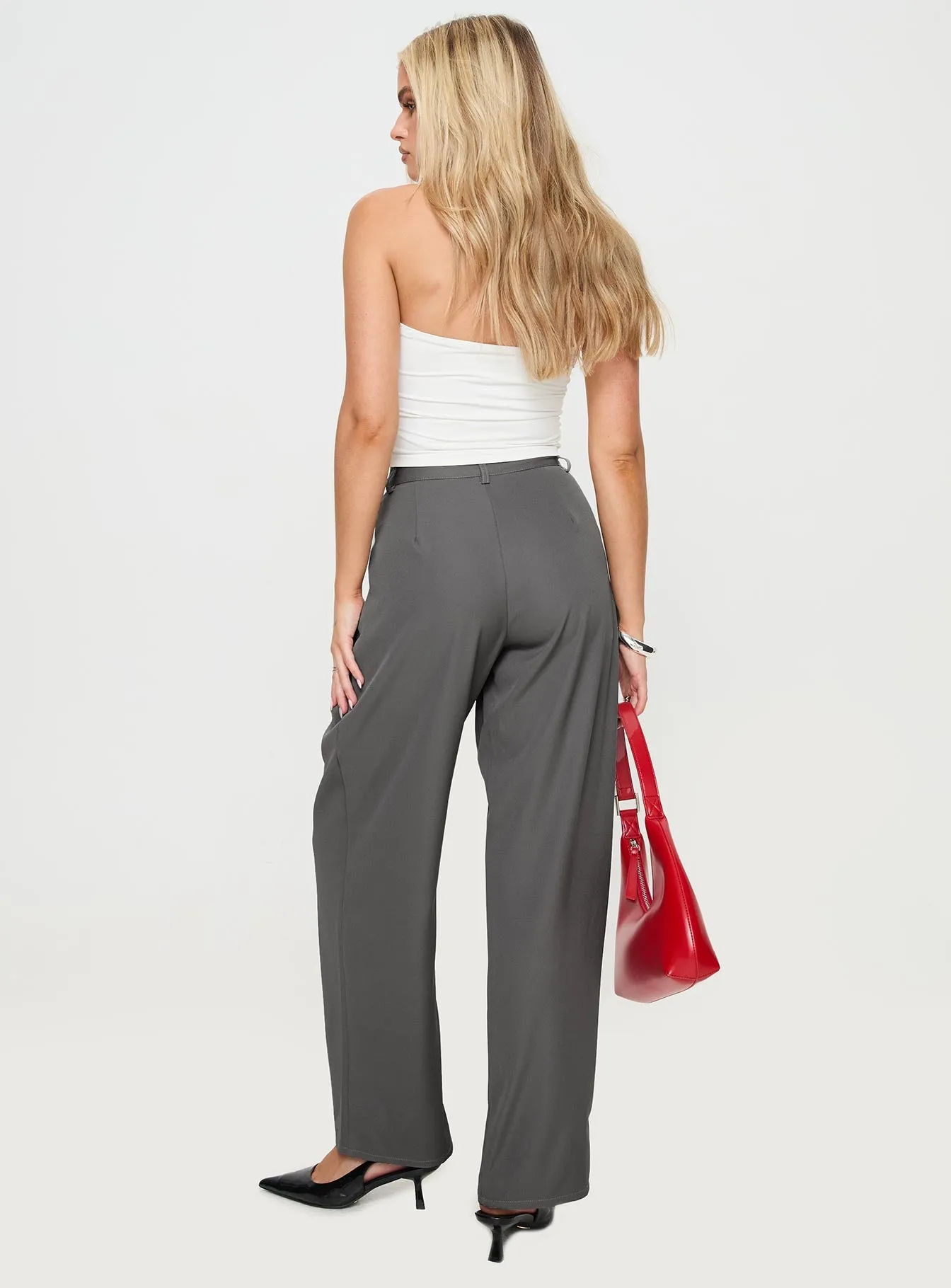 Assume Pants Grey sold by Princess Polly product image thumbnail 5
