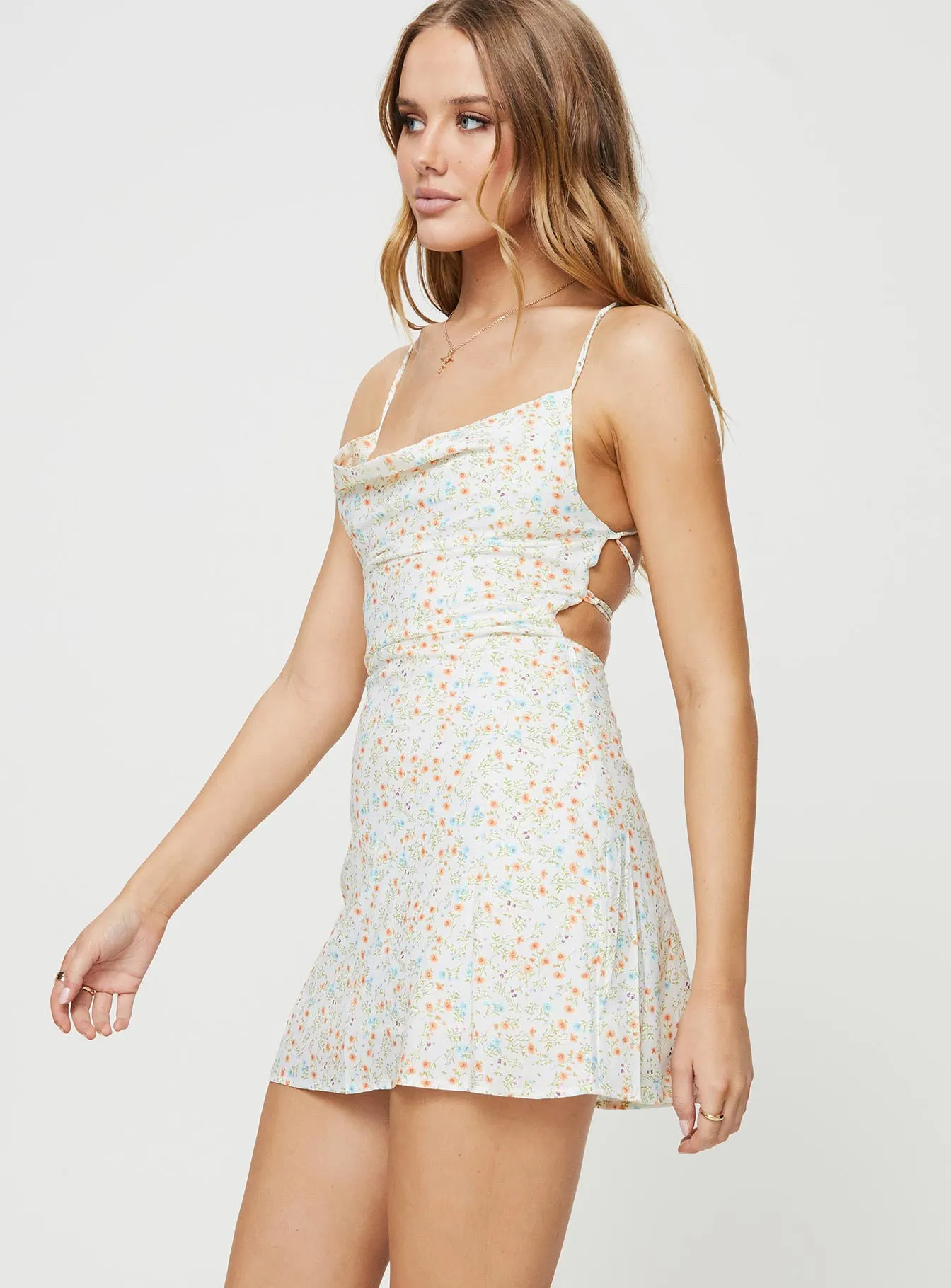 Celena Mini Dress Floral sold by Princess Polly product image thumbnail 4