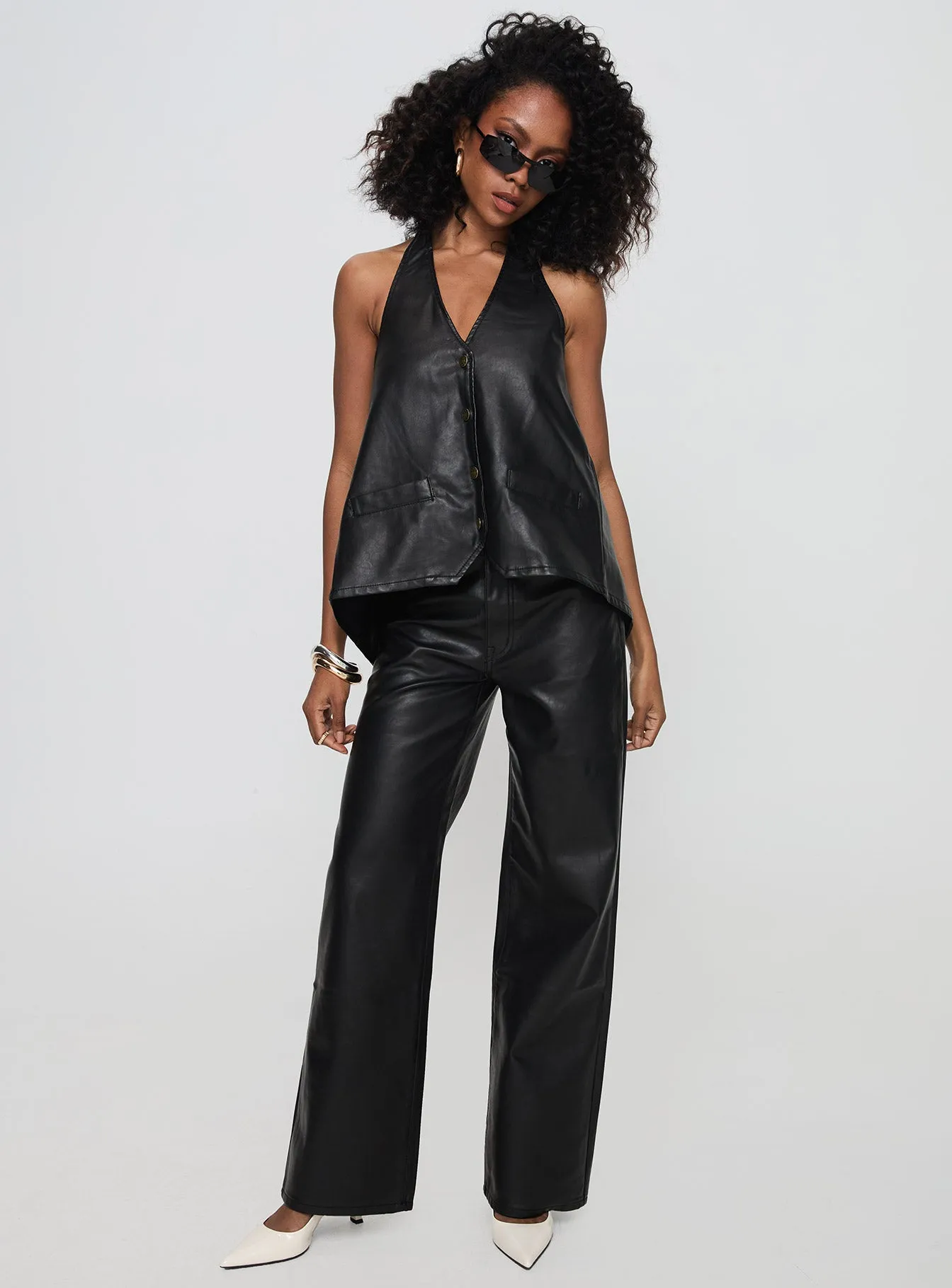 Hills Halter Onyx sold by Princess Polly product image thumbnail 3