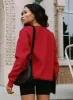 Dream Fleece Classic Crewneck Sweatshirt Red sold by Princess Polly