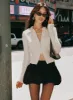 Mersale Bubble Hem Mini Skirt Black sold by Princess Polly