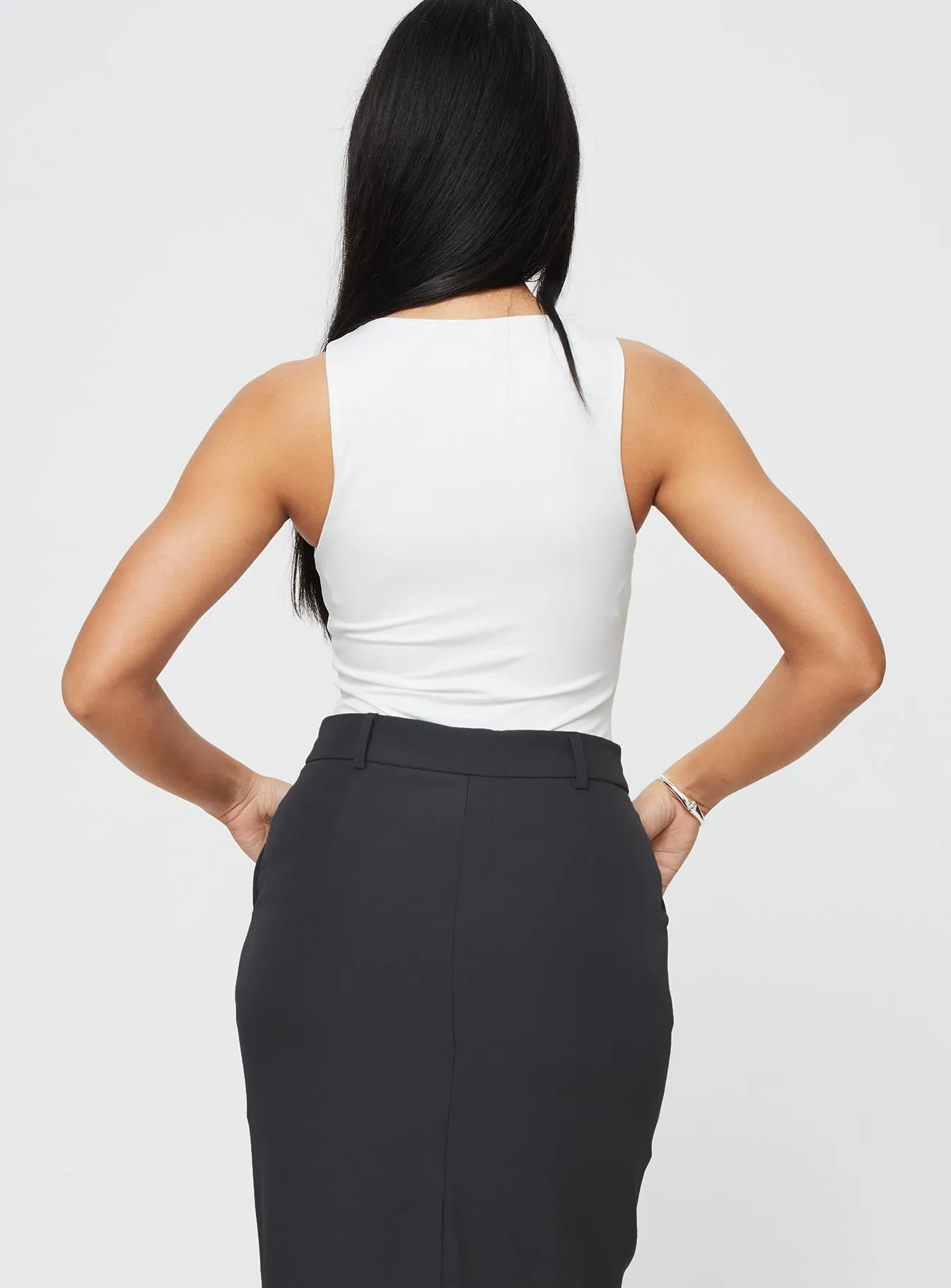 Karimo Bodysuit White sold by Princess Polly product image thumbnail 5