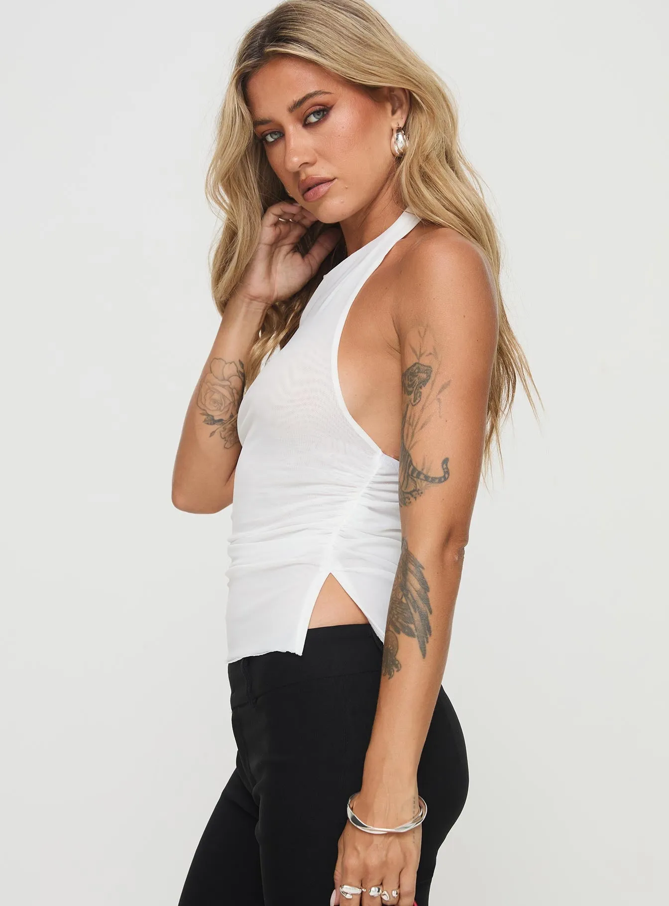 Kaiser Top White sold by Princess Polly product image thumbnail 4