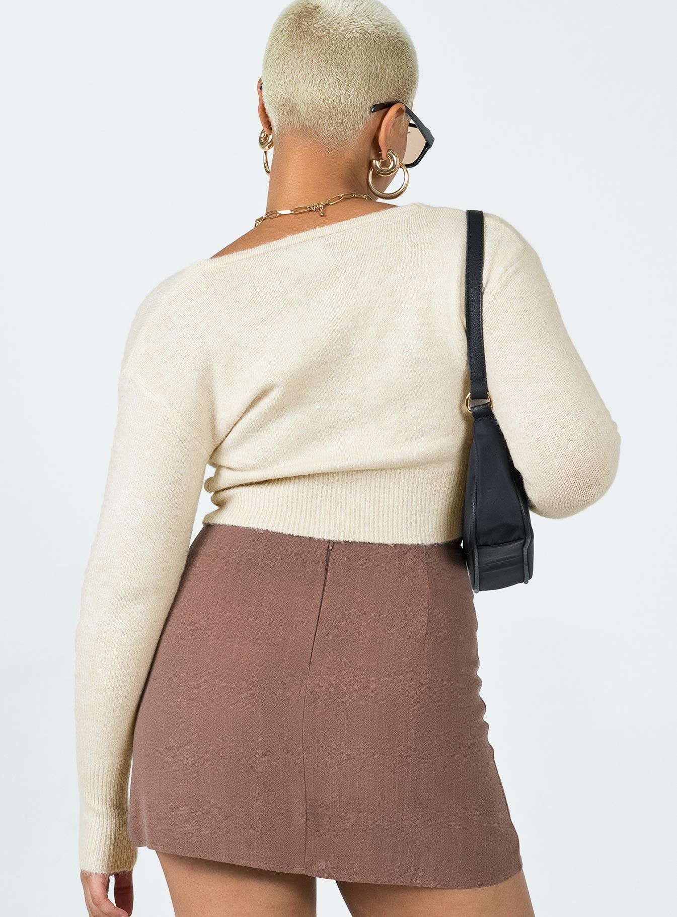 Jane Cardigan Cream sold by Princess Polly product image thumbnail 4