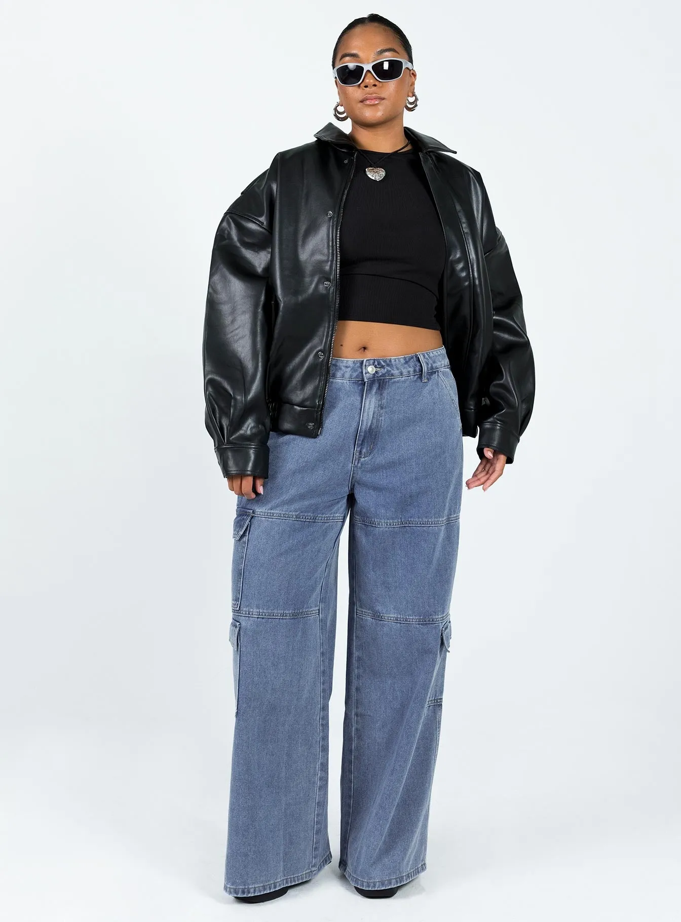 Kenny Bomber Jet Black sold by Princess Polly product image thumbnail 5