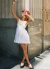 Nelty Mini Dress White sold by Princess Polly