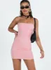 Honour Mini Dress Pink sold by Princess Polly
