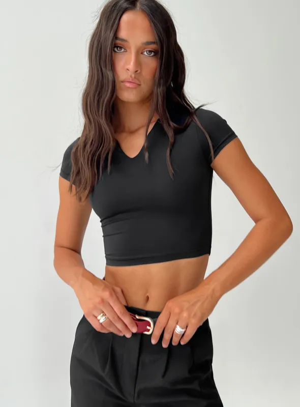 Darius Top Black sold by Princess Polly