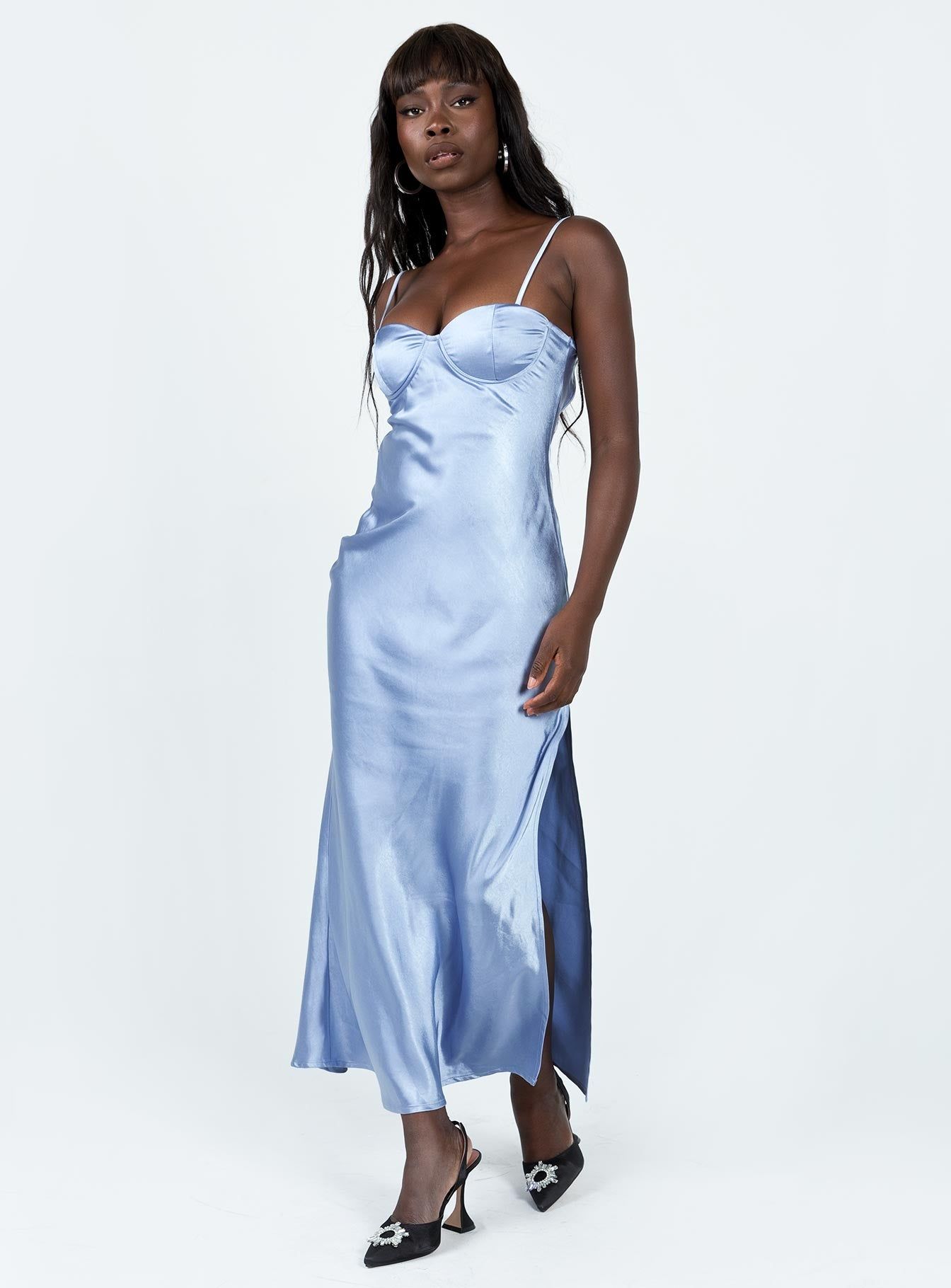 Creewood Maxi Dress Blue sold by Princess Polly product image thumbnail 2