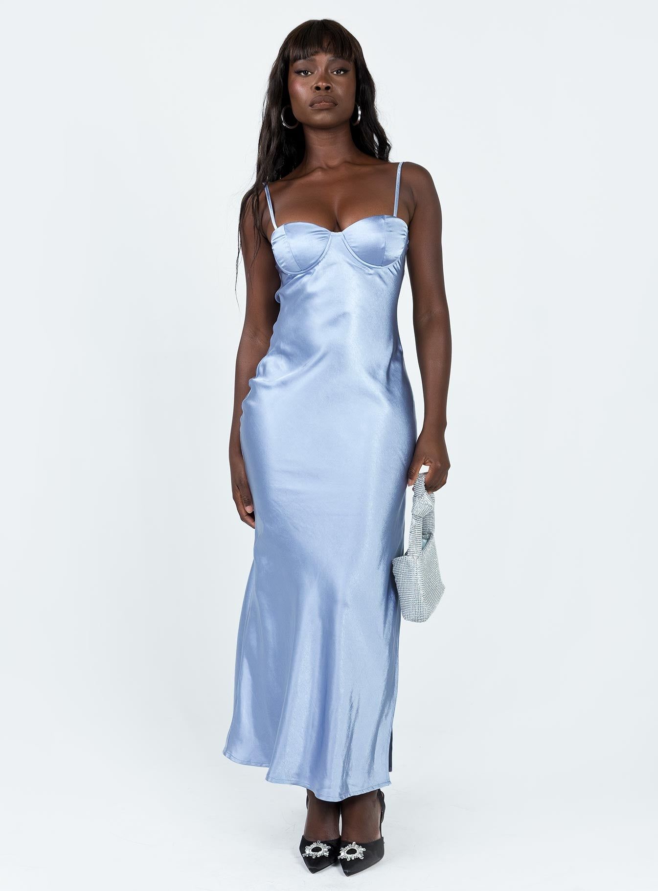 Creewood Maxi Dress Blue sold by Princess Polly product image thumbnail 3