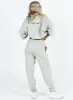 Princess Polly Track Pants Cursive Text Grey / Blue sold by Princess Polly