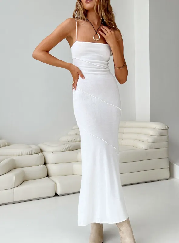 Andros Maxi Dress White sold by Princess Polly