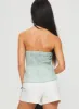 Rosenberg Strapless Top Green sold by Princess Polly