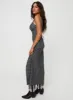 Maysa Geo Maxi Dress Black sold by Princess Polly