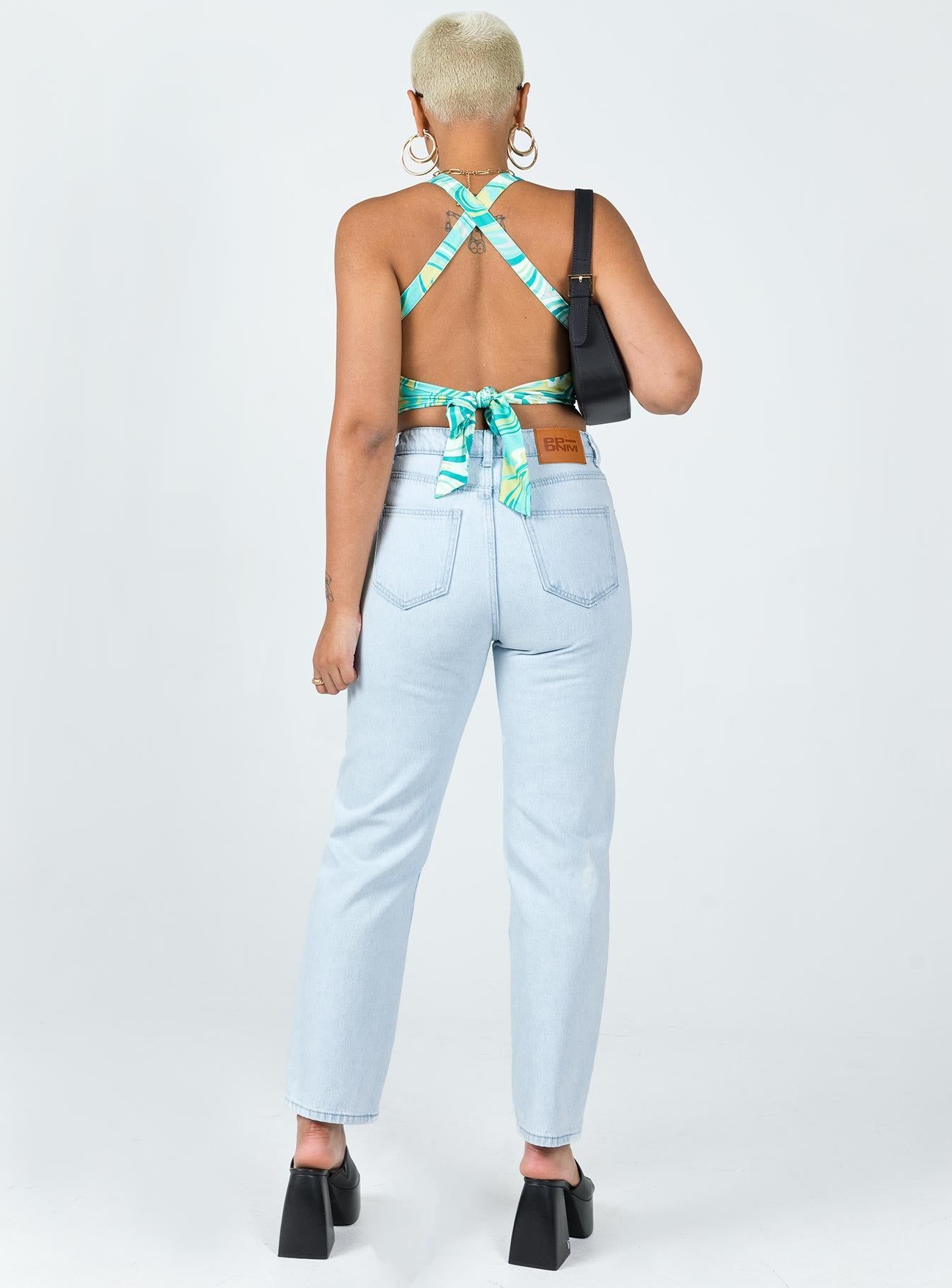 Cedar Straight Leg Denim Jeans sold by Princess Polly product image thumbnail 4