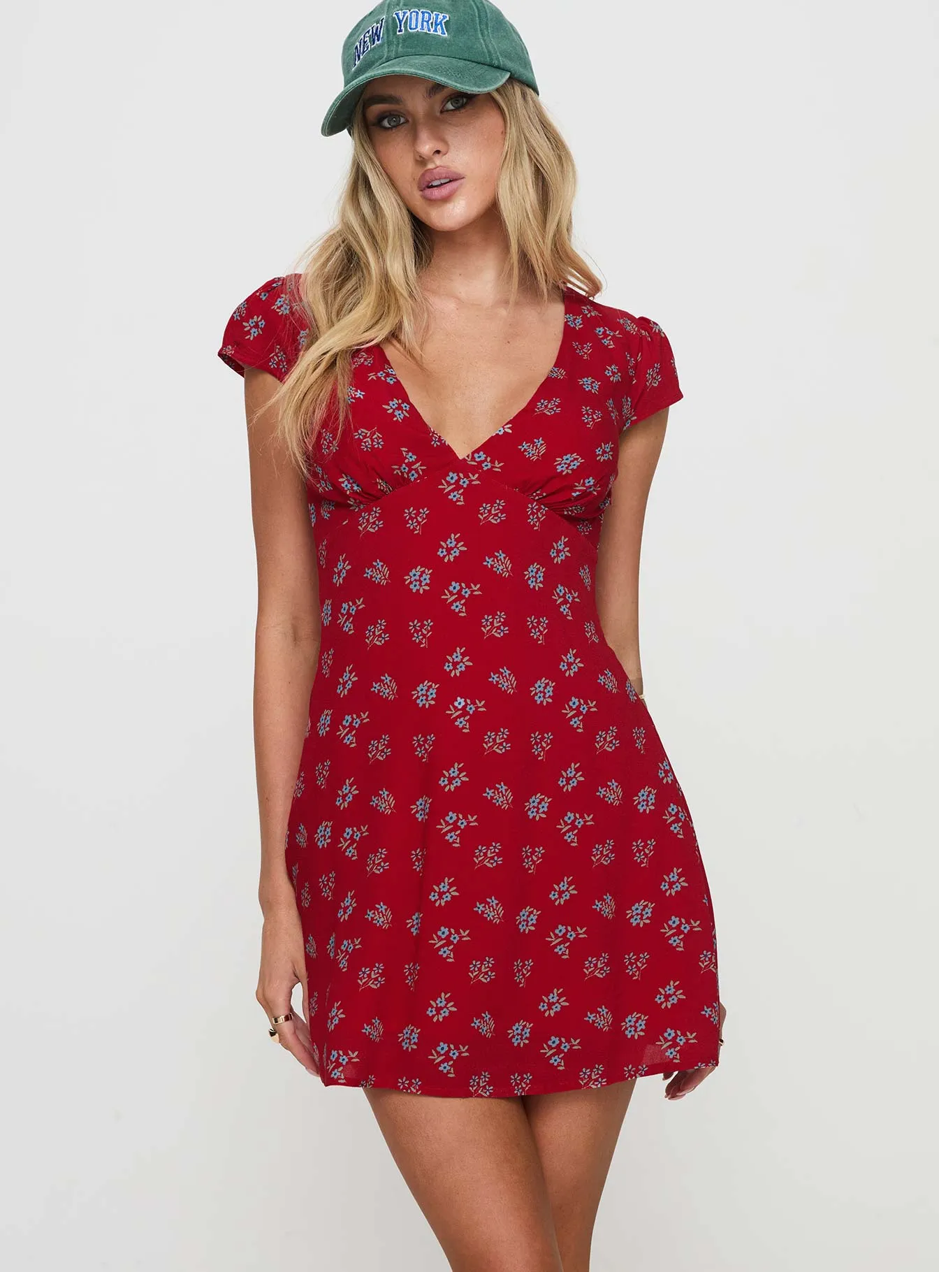 Cannelloni Mini Dress Red sold by Princess Polly product image thumbnail 2
