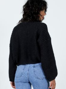 Brookside Sweater Black sold by Princess Polly