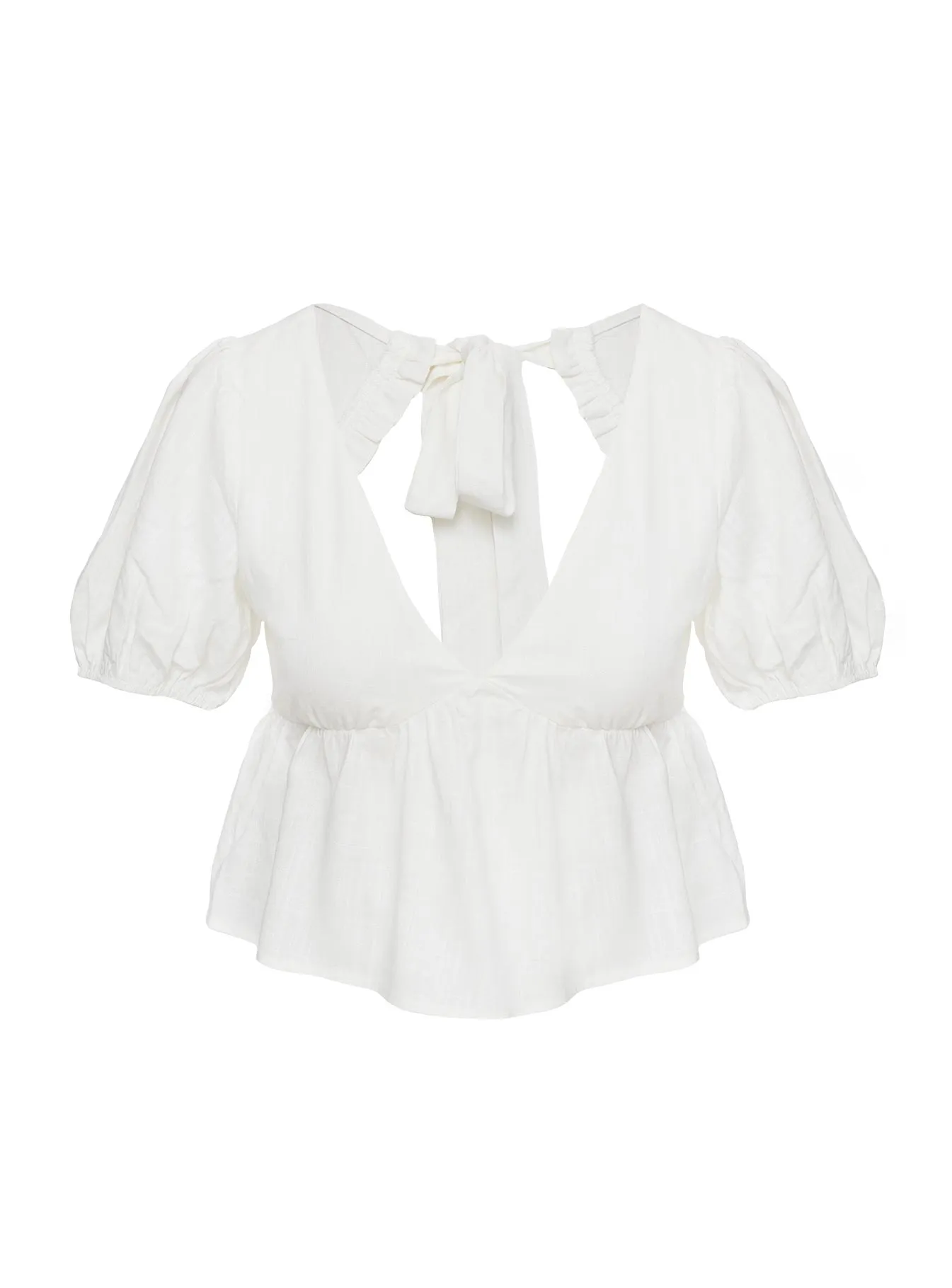 Viney Top White sold by Princess Polly product image thumbnail 5