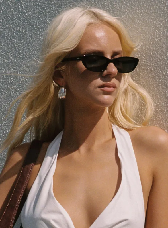 Future Sunglasses Black sold by Princess Polly