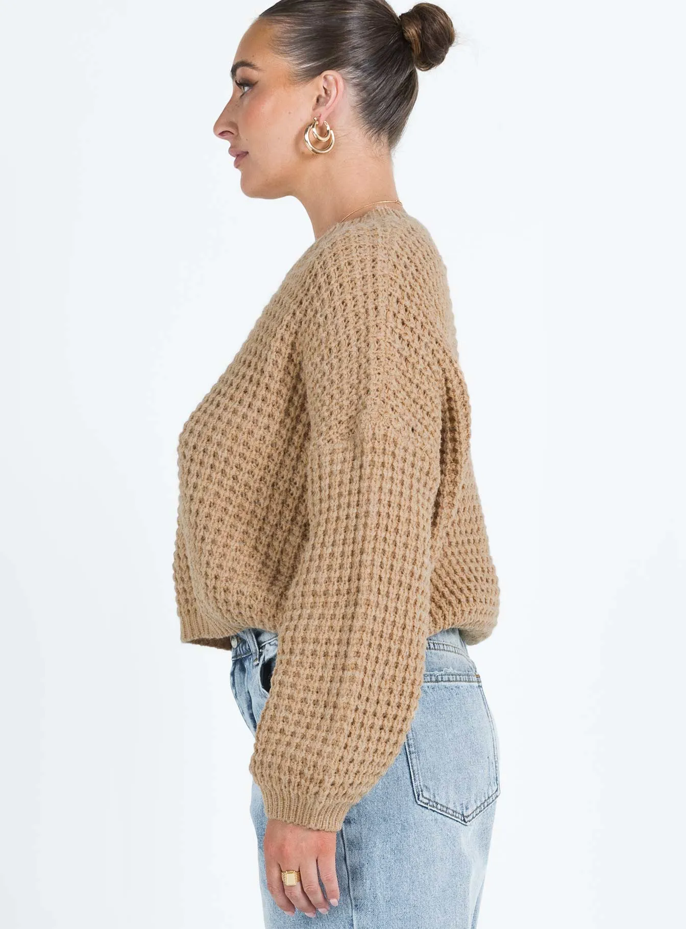 Calvary Sweater Beige sold by Princess Polly product image thumbnail 4