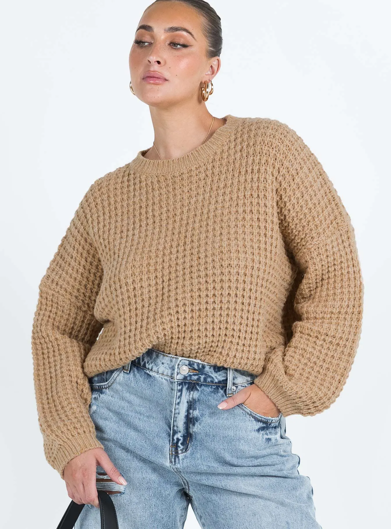 Calvary Sweater Beige sold by Princess Polly product image thumbnail 2