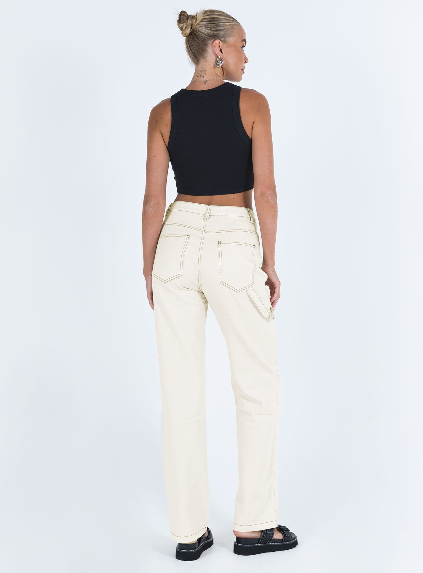 Copeland Jeans White Tall sold by Princess Polly product image thumbnail 5