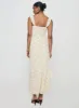 Fernwood Maxi Dress Yellow Floral sold by Princess Polly