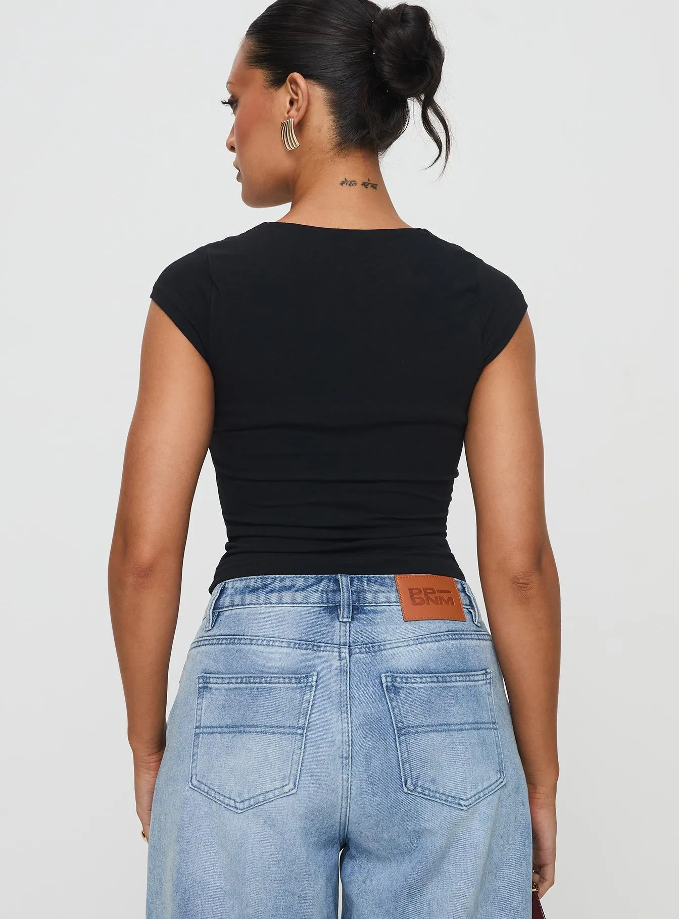 Gatler Top Black sold by Princess Polly product image thumbnail 5