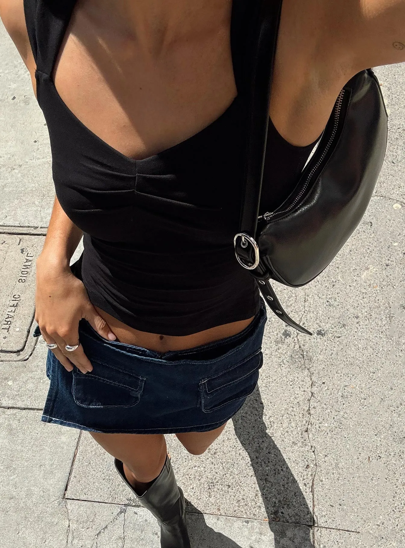 Gatler Top Black sold by Princess Polly