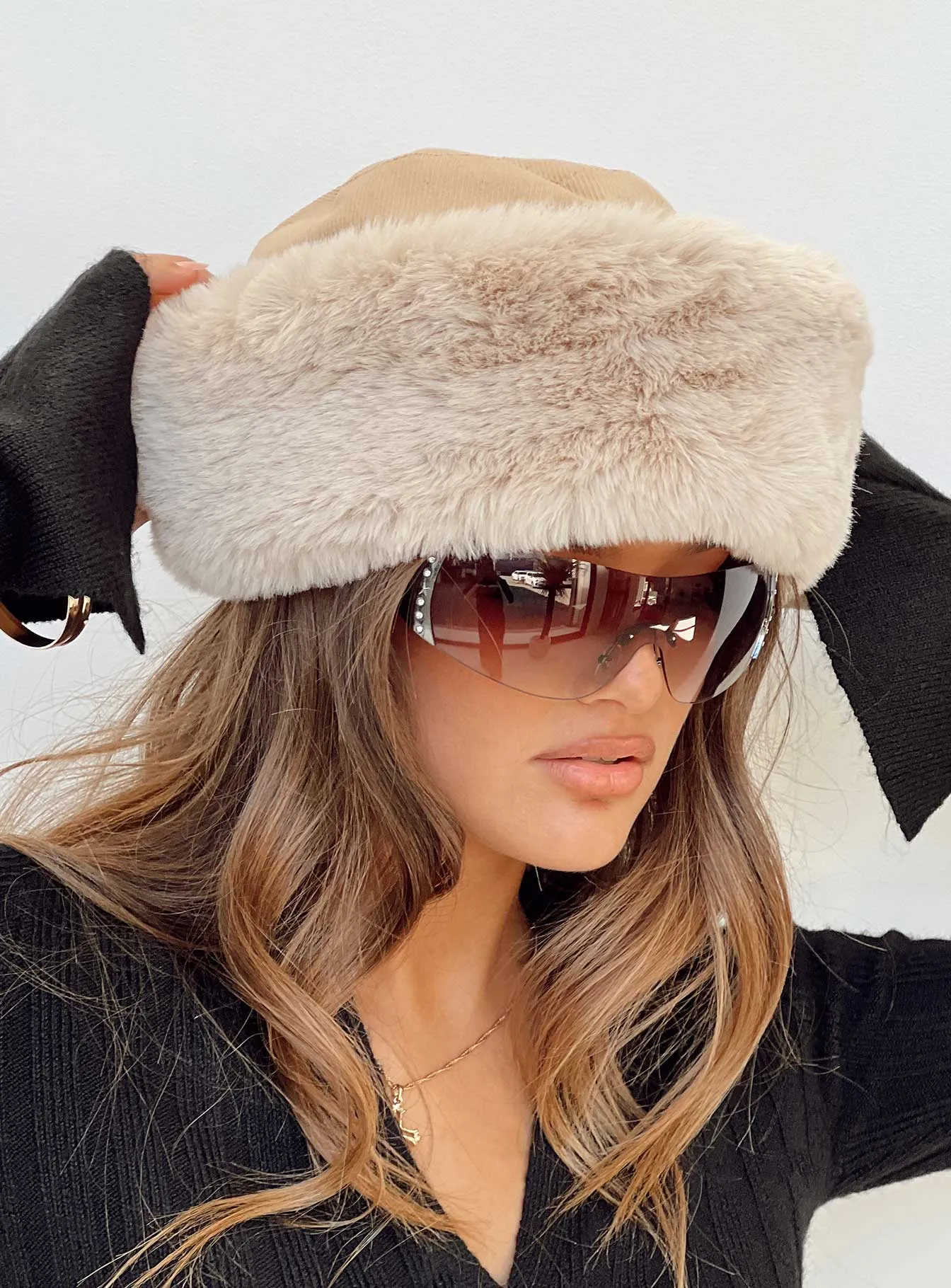 Kiyah Hat Beige sold by Princess Polly