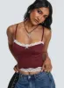 Top Model Cami Burgundy sold by Princess Polly