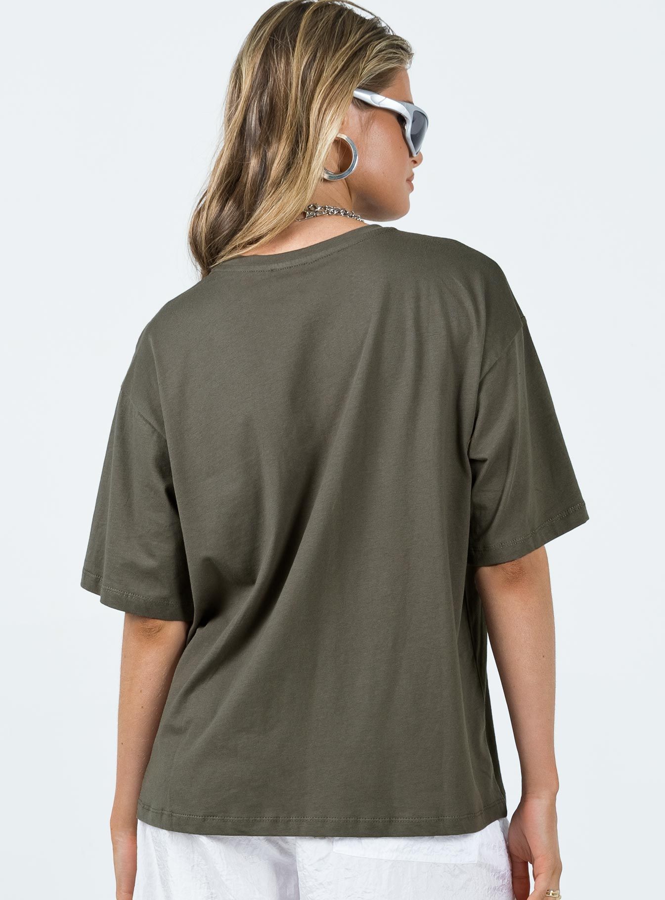 Colorado Dreaming Oversized Tee Charcoal sold by Princess Polly product image thumbnail 5