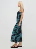 Celik Maxi Dress Black / Blue Floral sold by Princess Polly