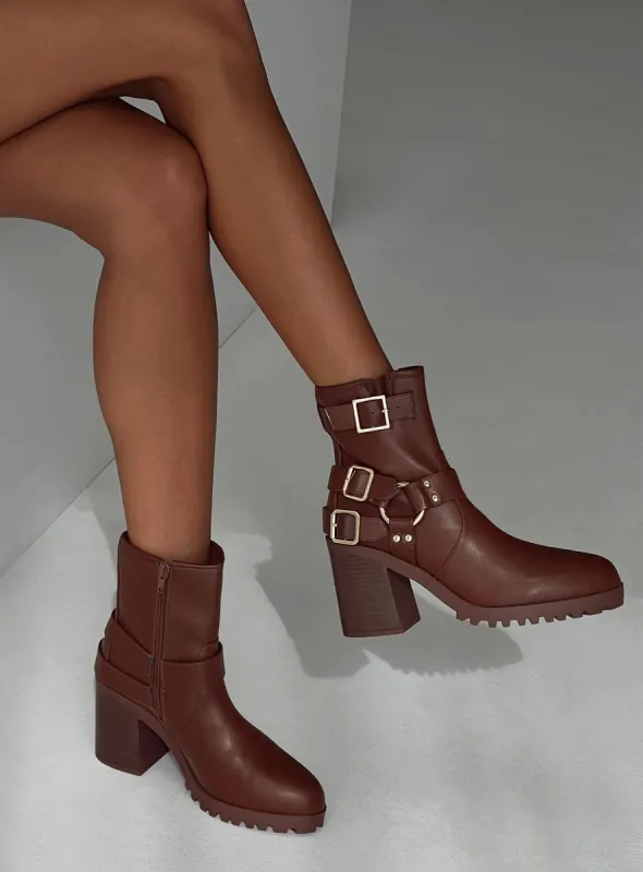 Bronx Boots Brown sold by Princess Polly