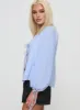 Slide Away Top Blue sold by Princess Polly