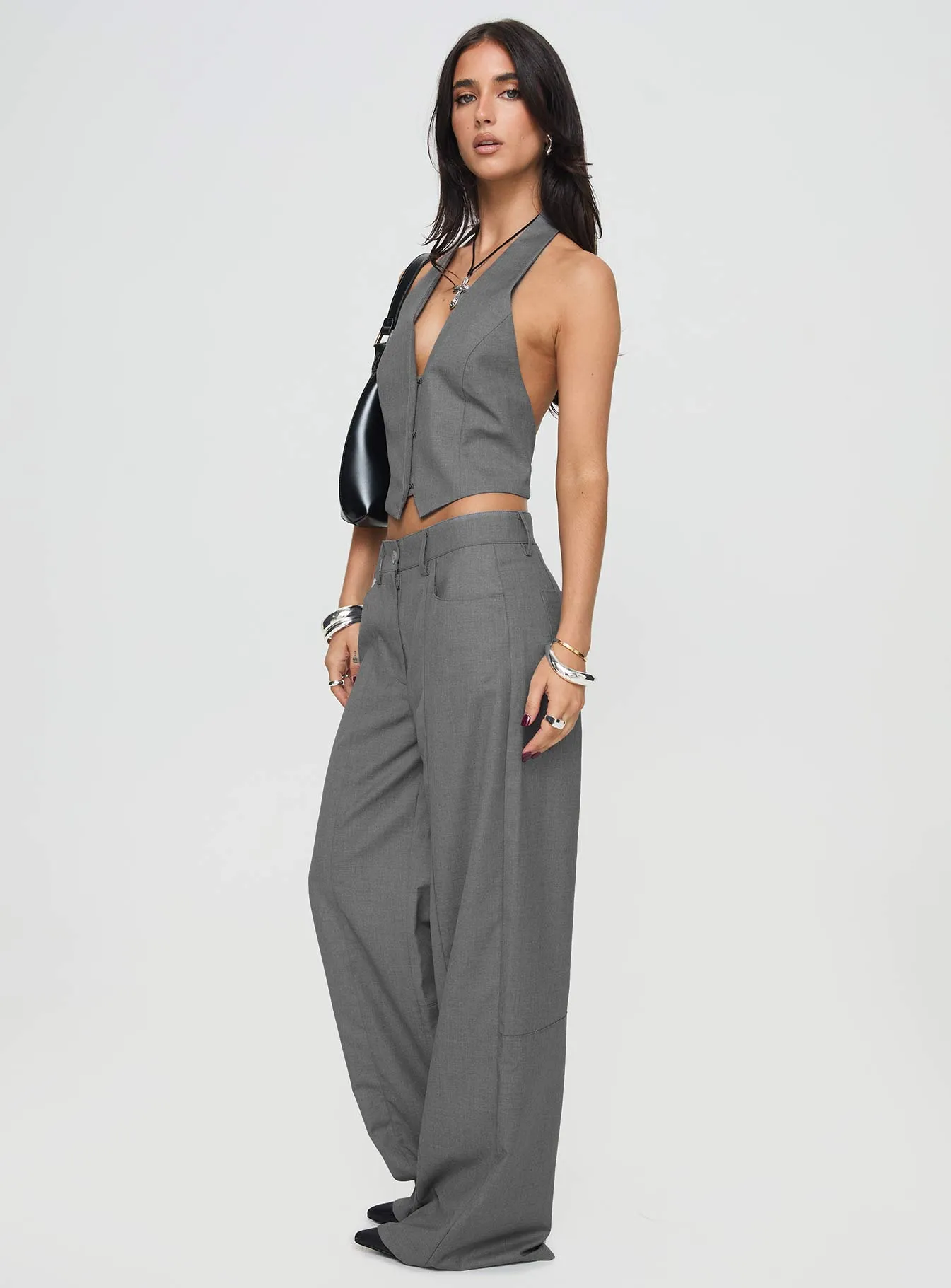 Dawson Pants Slate sold by Princess Polly product image thumbnail 4