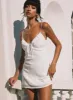 Emilee Mini Dress White sold by Princess Polly