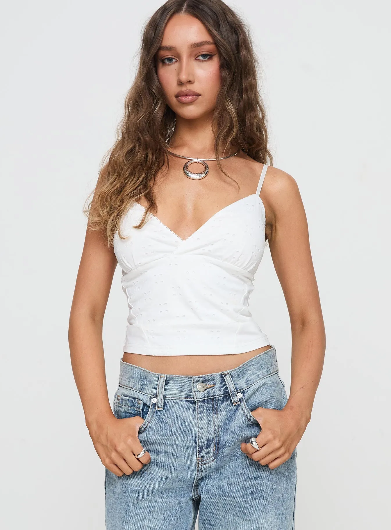 Plantain Top White sold by Princess Polly product image thumbnail 2