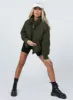 Abe Puffer Jacket Khaki sold by Princess Polly
