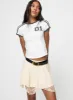 Ballentine Mini Skirt Cream sold by Princess Polly