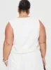 Kindred Tie Top White / Green Curve sold by Princess Polly