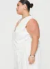 Kindred Tie Top White / Green Curve sold by Princess Polly