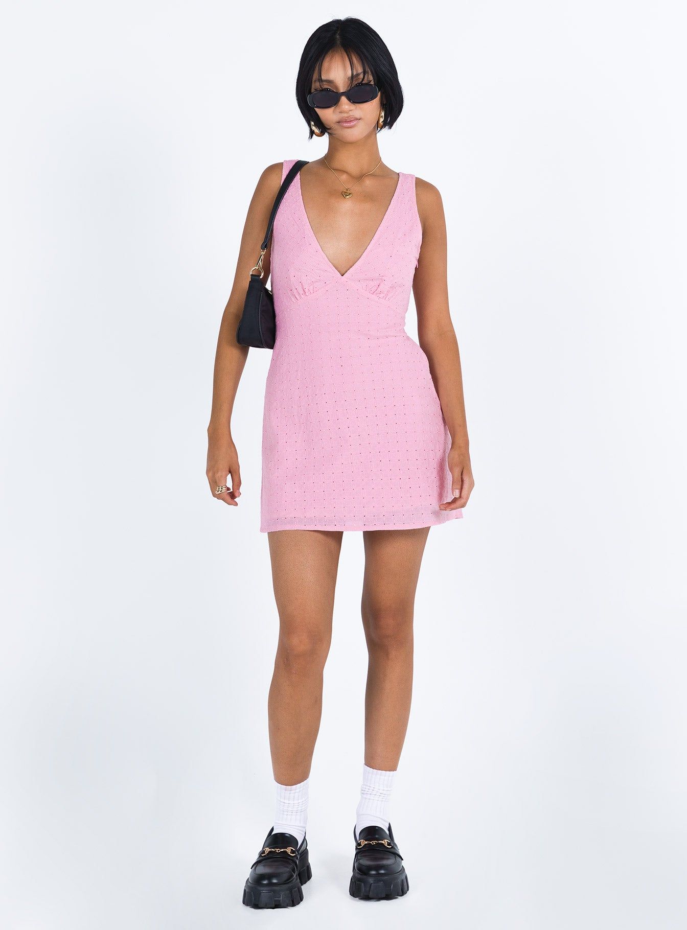 Nellie Mini Dress Orchid Pink sold by Princess Polly product image thumbnail 3