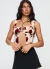 Cherished Charm Top Cream sold by Princess Polly