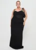 Mazzola Maxi Dress Black Curve sold by Princess Polly