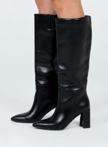 Vesper Knee High Boots Black sold by Princess Polly