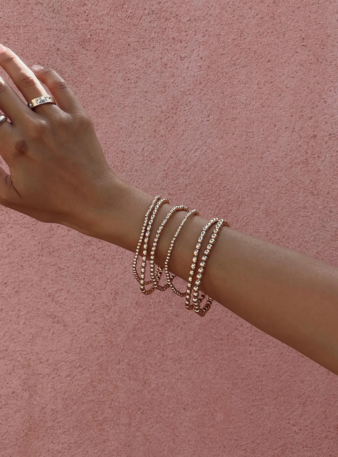 Leiko Bracelet Pack Gold sold by Princess Polly